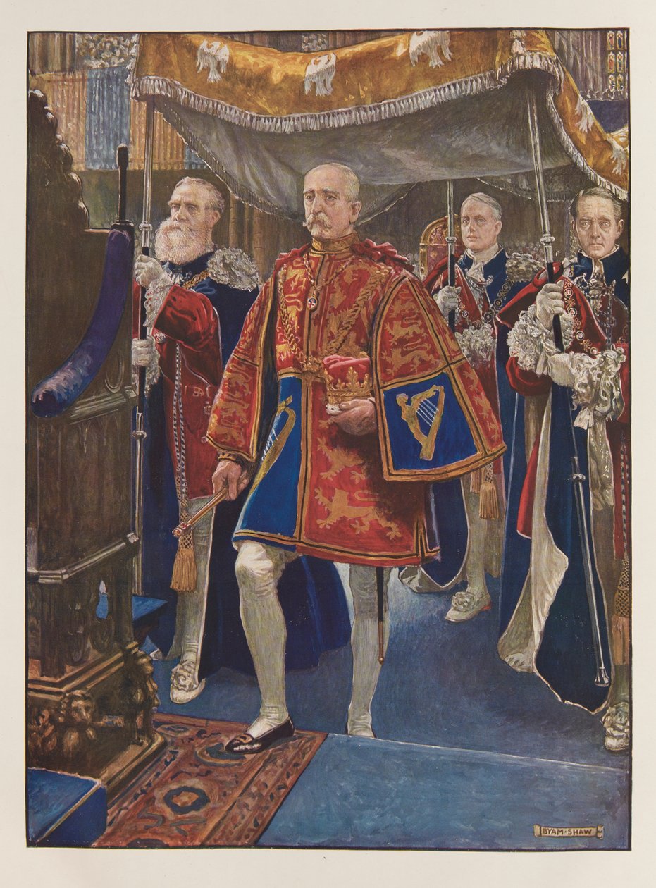 Kong Edward VII kroning av John Byam Liston Shaw