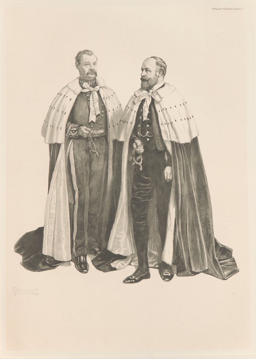 Kong Edward VII kroning av John Byam Liston Shaw