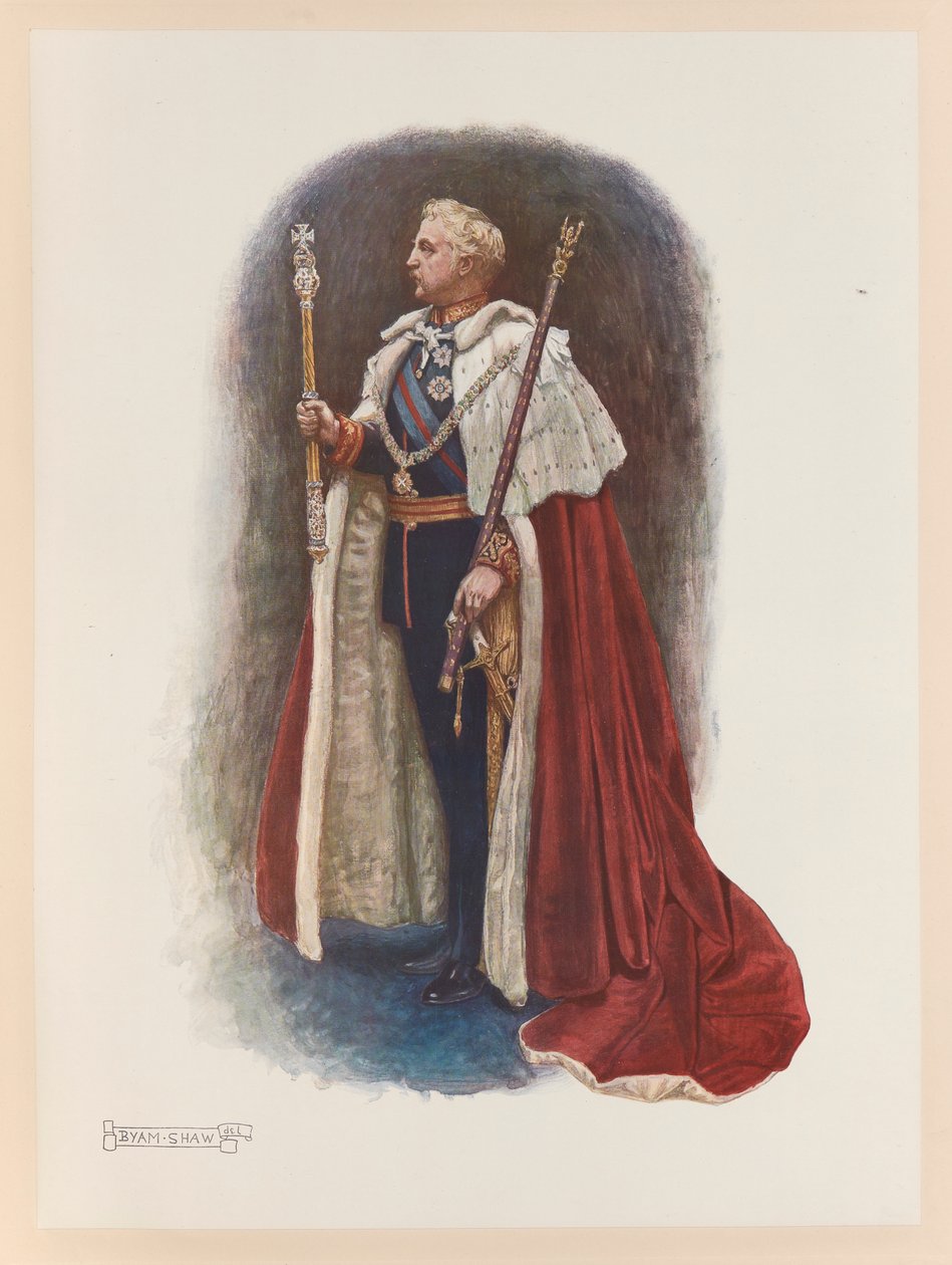 Kong Edward VII kroning av John Byam Liston Shaw