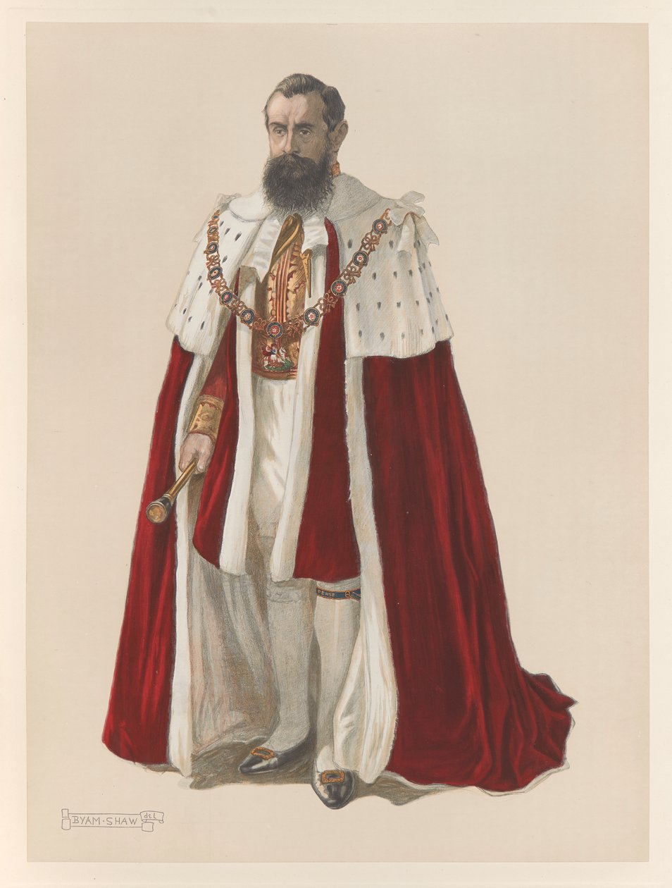 Kong Edward VII kroning av John Byam Liston Shaw