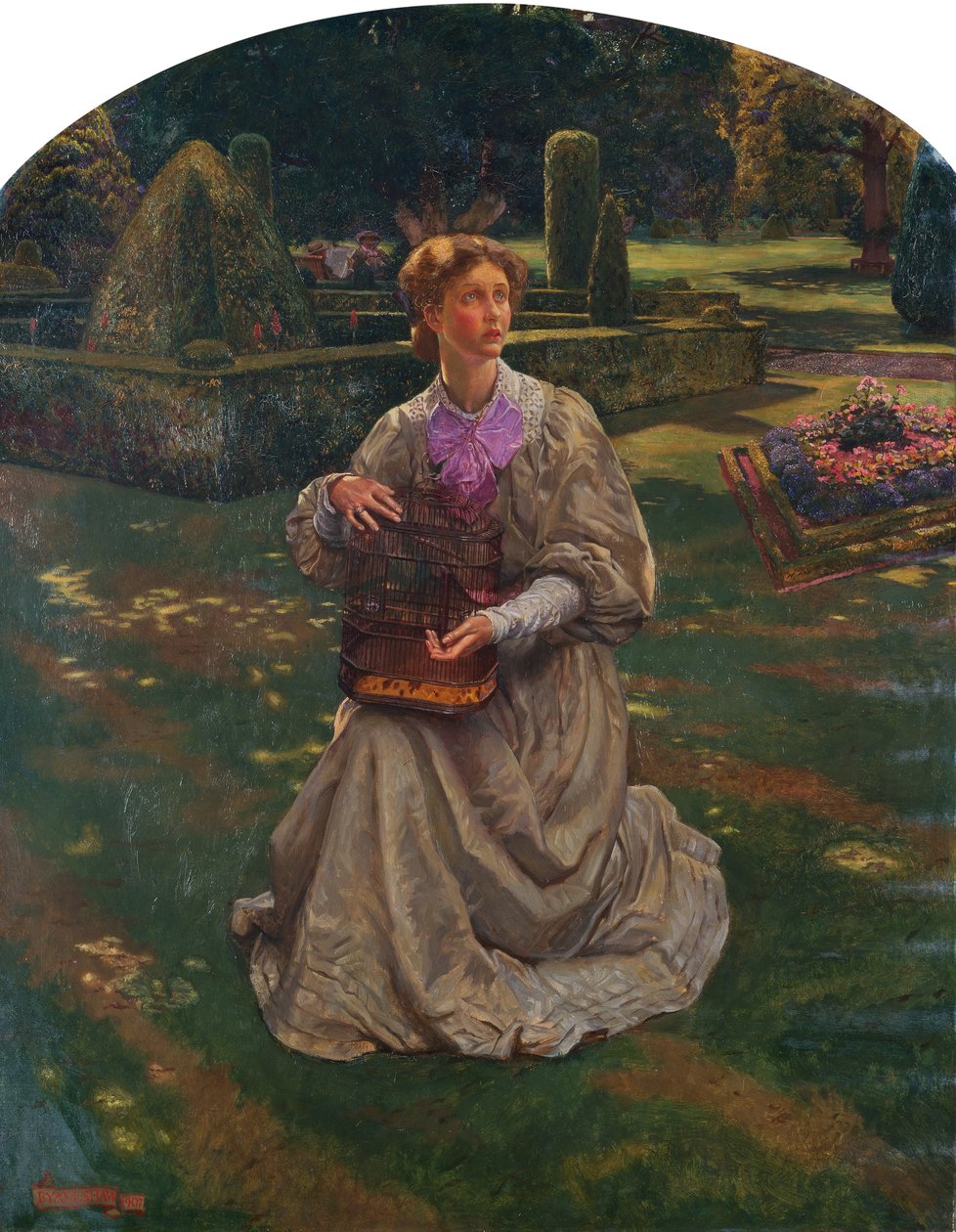 Burfuglen av John Byam Liston Shaw