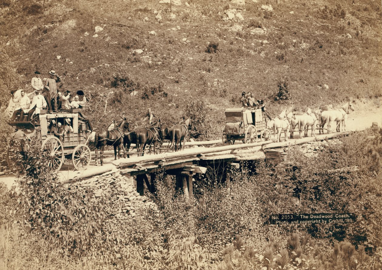 The Deadwood Coach, 1889 av John C. H. Grabill