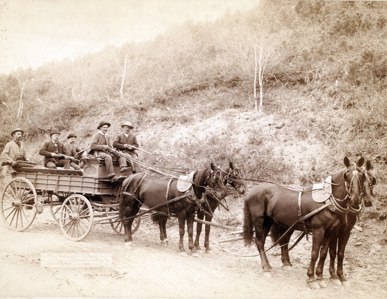 Wells Fargo Express, 1890 av John C. H. Grabill