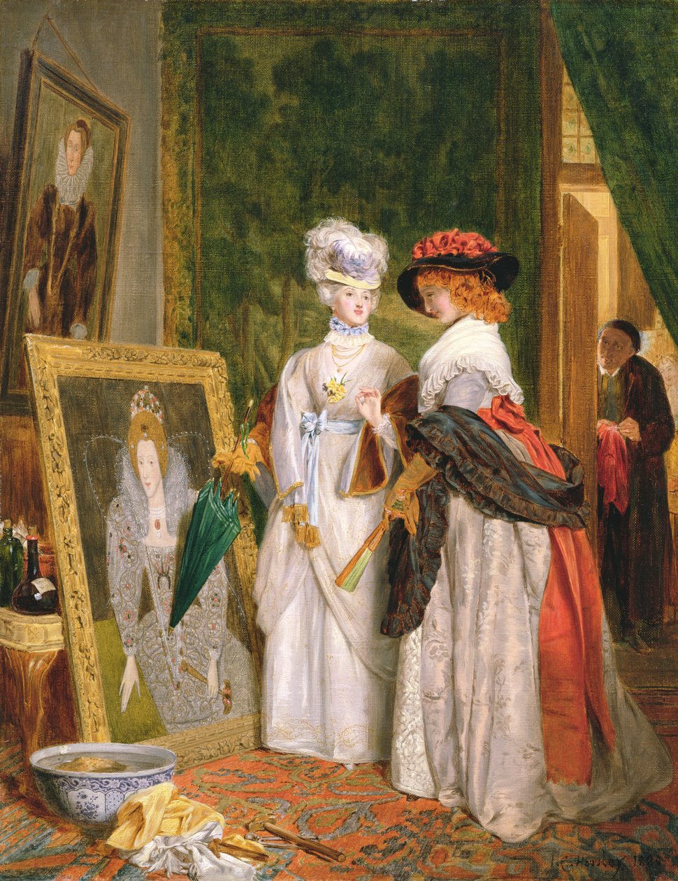 Kritikere om kostyme, moteforandring av John Callcott Horsley
