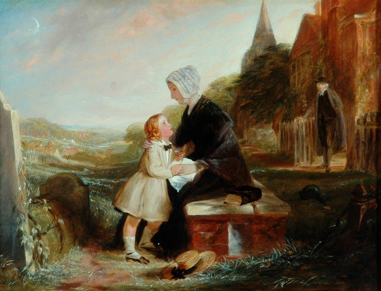 Hans fars grav av John Callcott Horsley