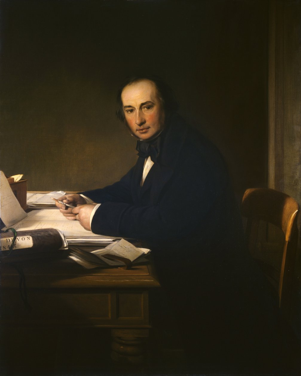 Isambard Kingdom Brunel (1806-59) (olje på lerret) av John Callcott Horsley