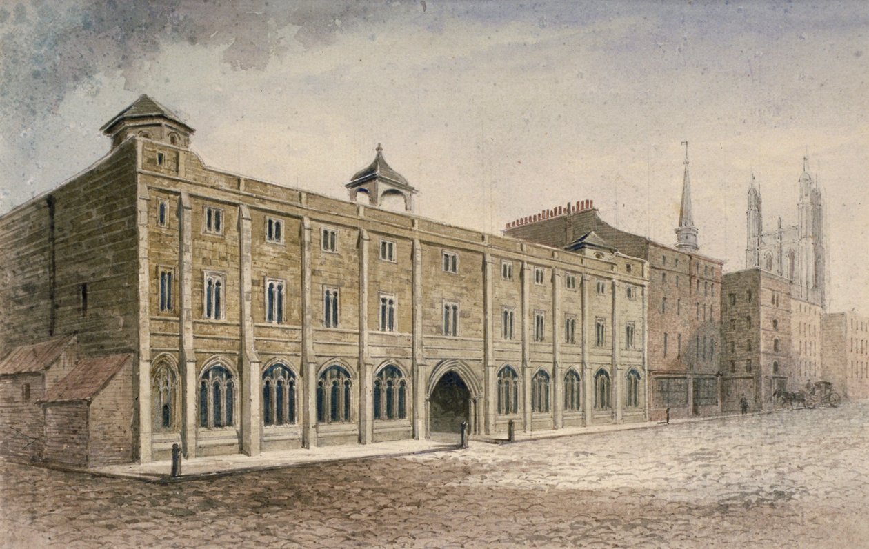 Leadenhall, City of London, 1785 av John Carter