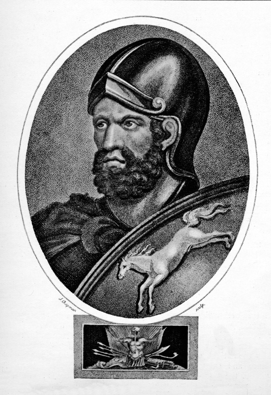 Hannibal, den karthagiske generalen, c1823, 1912 av John Chapman