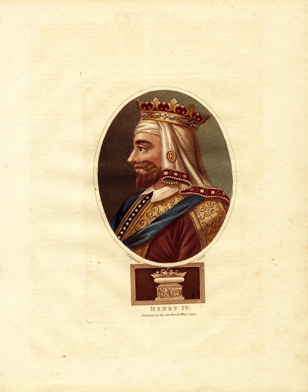 Portrett av Henrik IV. av John Chapman