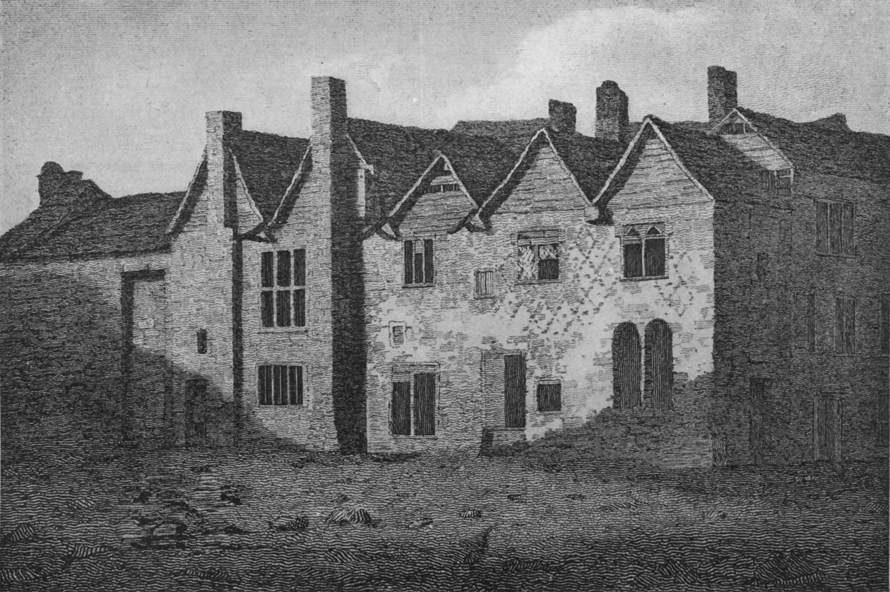 Bermondsey Abbey, 1800-tallet 1906 av John Chessell Buckler