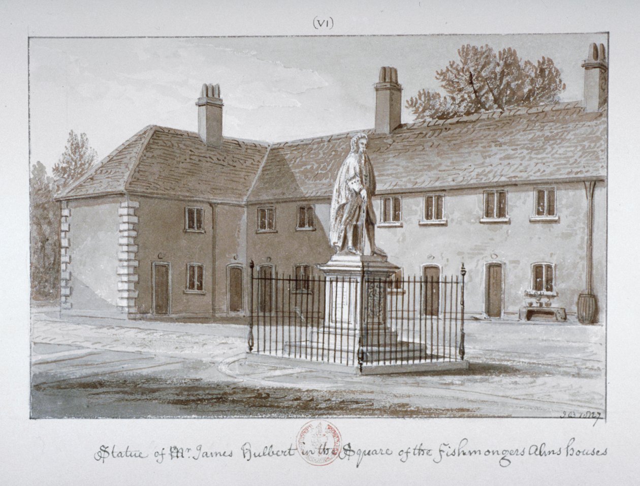 Statue av James Hulbert, St Peter
