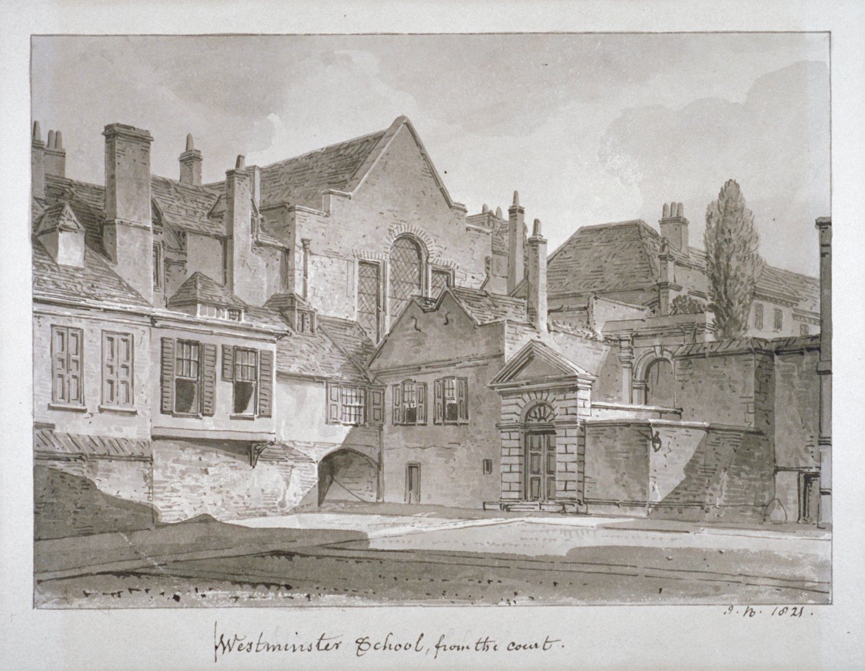 Utsikt over Westminster School i Little Dean