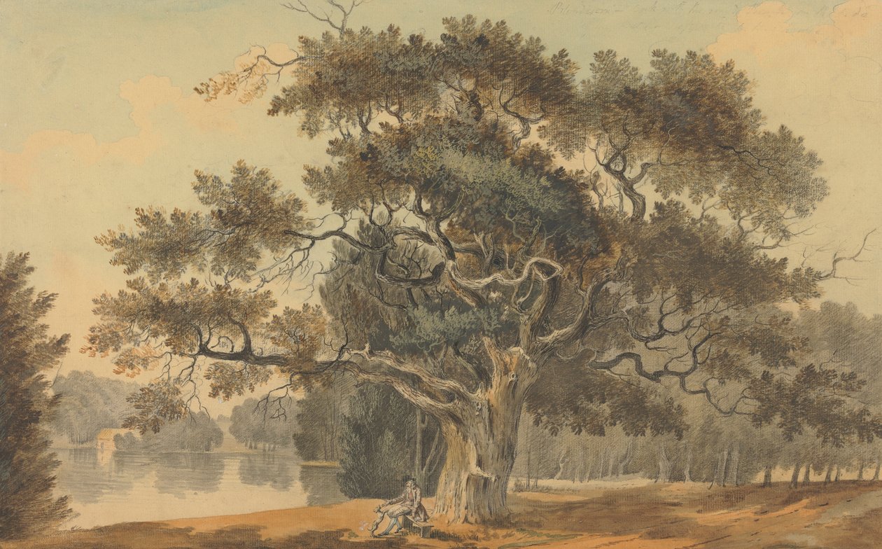 Blundeston nær Lowestoft, Sussex av John Claude Nattes