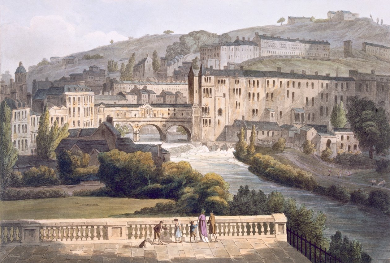 Pulteney Bridge, fra 