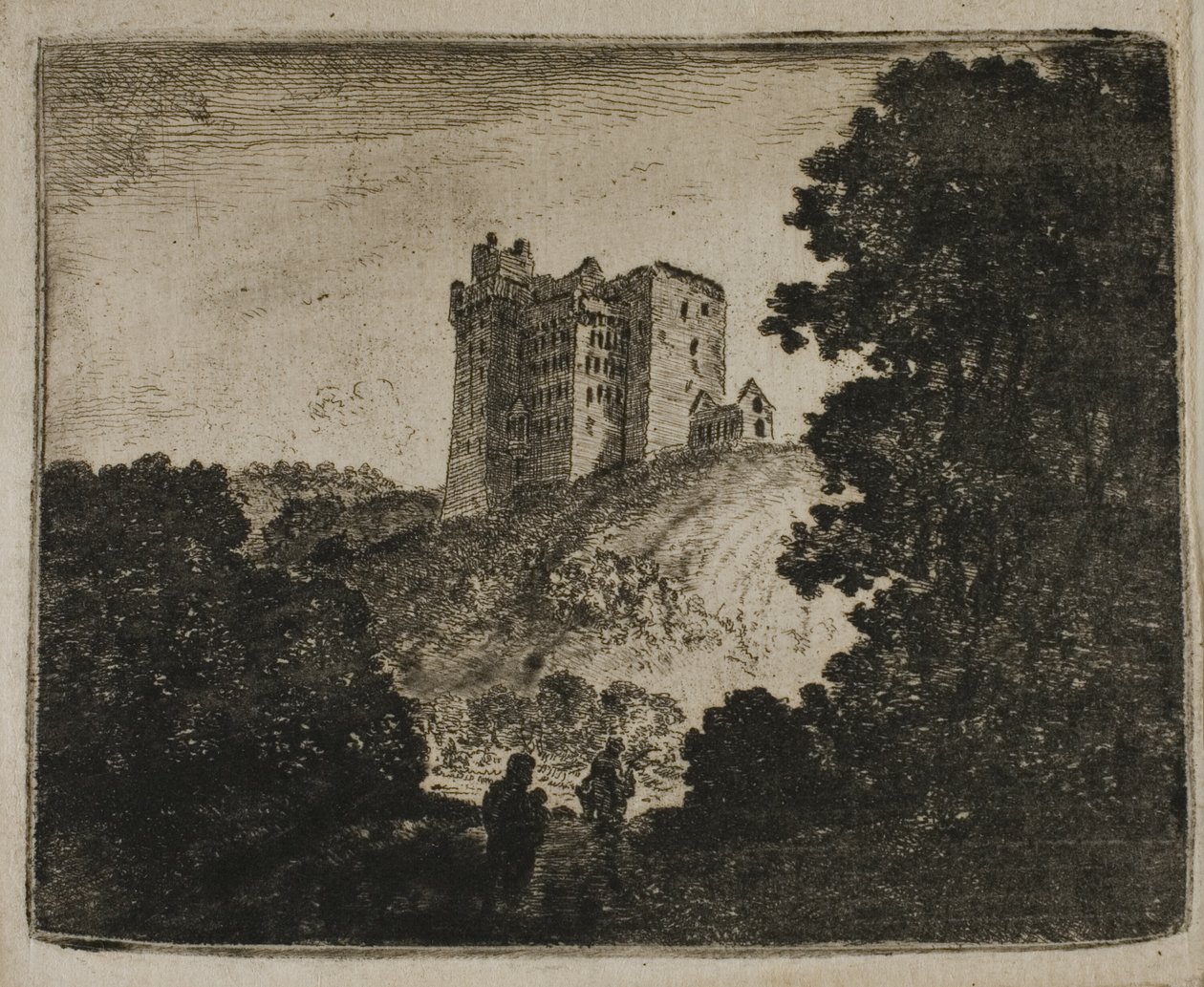 Crichton slott av John Clerk of Eldin