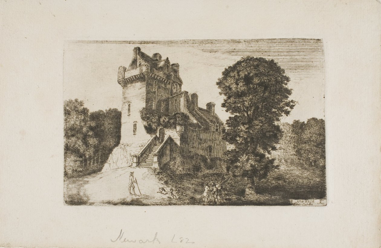 Newark Castle av John Clerk of Eldin
