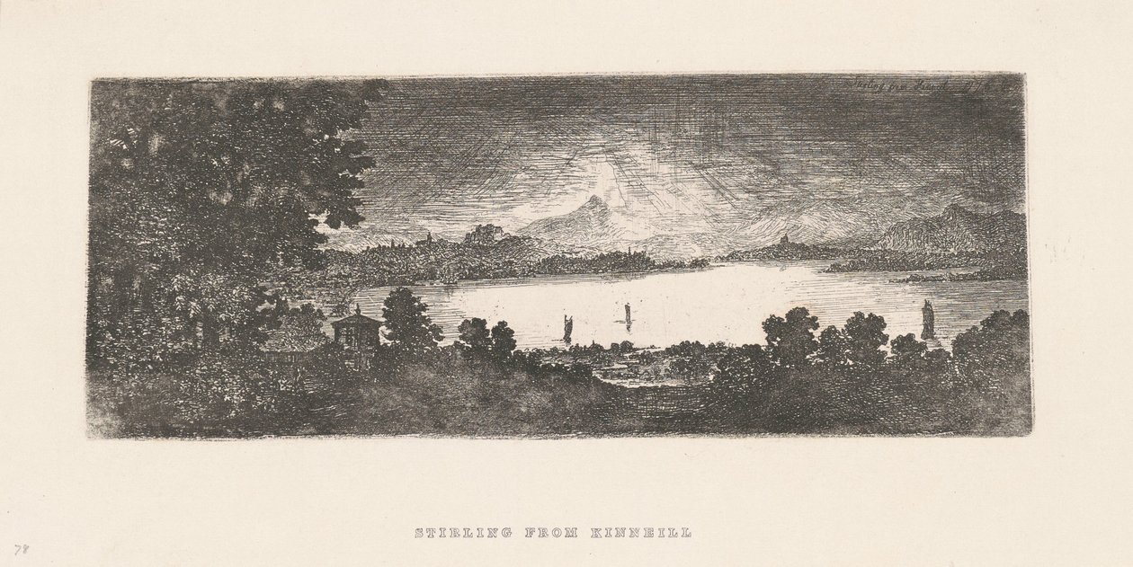 Stirling fra Kinnell av John Clerk, of Eldin