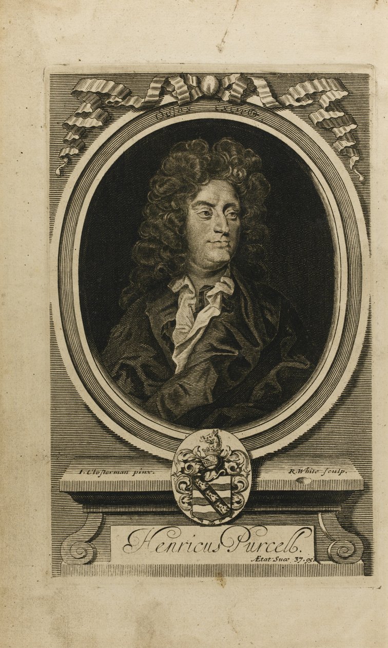 Portrett av komponisten Henry Purcell 1659-1695, 1702 av John Closterman