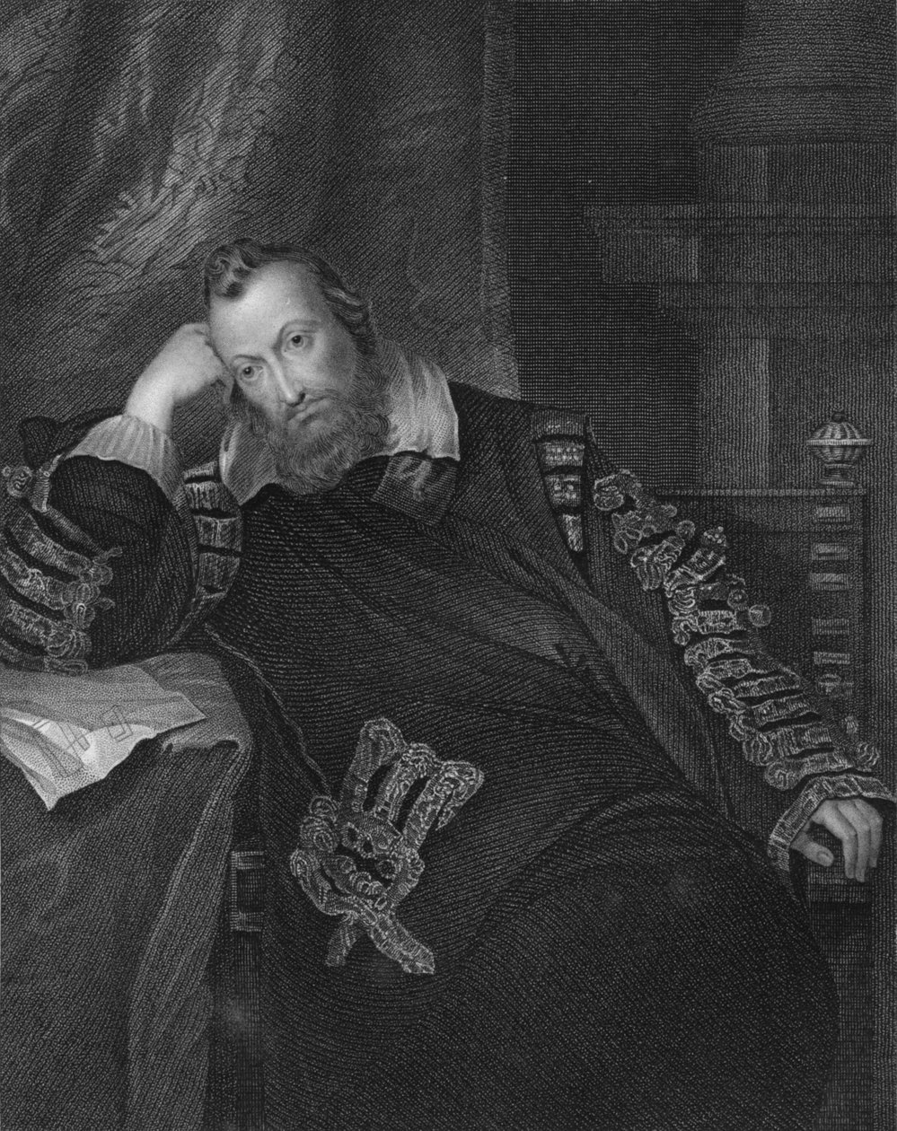 Henry Percy, jarl av Northumberland, tidlig på midten av 1800-tallet. av John Cochran