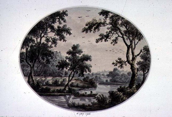 Elvescene (tegning) av John Collet