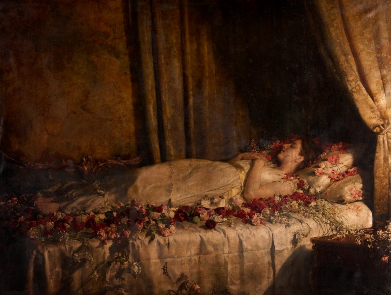 Albines død av John Collier