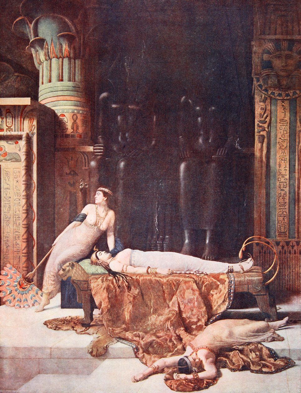 The Death of Cleopatra, illustrasjon fra 
