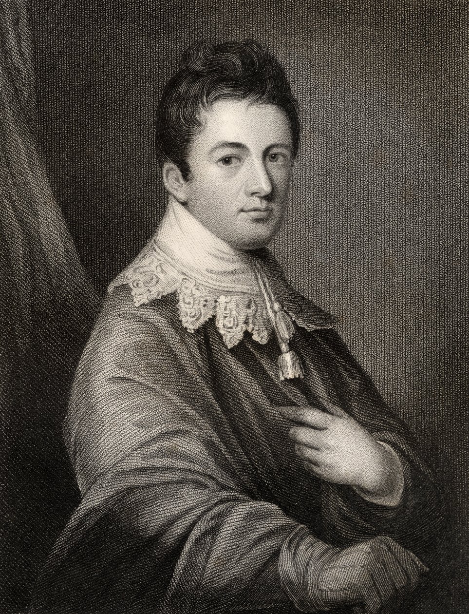 James Wandesford Butler, gravert av Parker, fra 