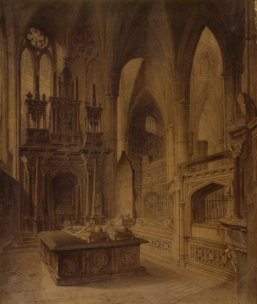 Chapel of St. John the Baptist, Westminster Abbey av John Coney