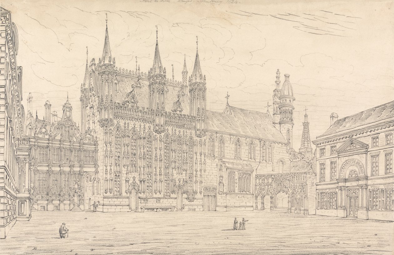 Hotel de Ville, Brugge av John Coney