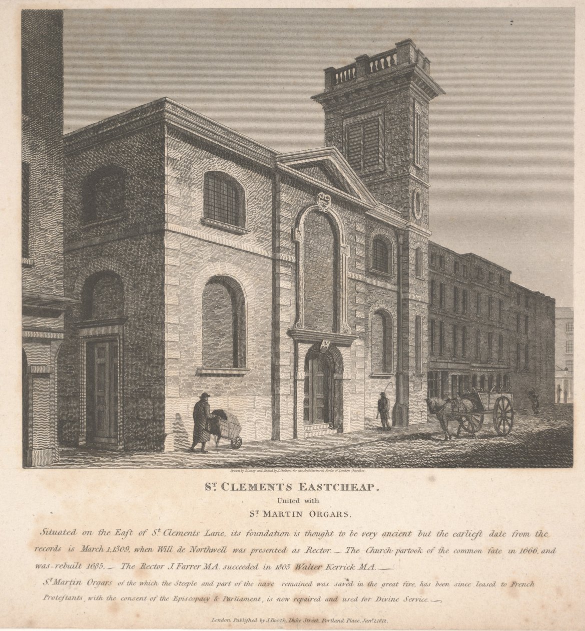 St. Clements Eastcheap av John Coney