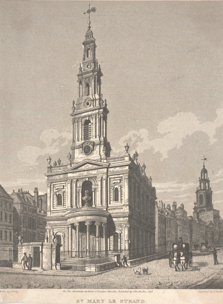 St. Mary Le Strand av John Coney