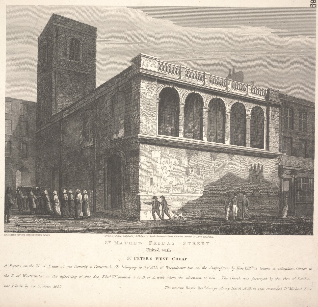St. Matthew Friday Street av John Coney