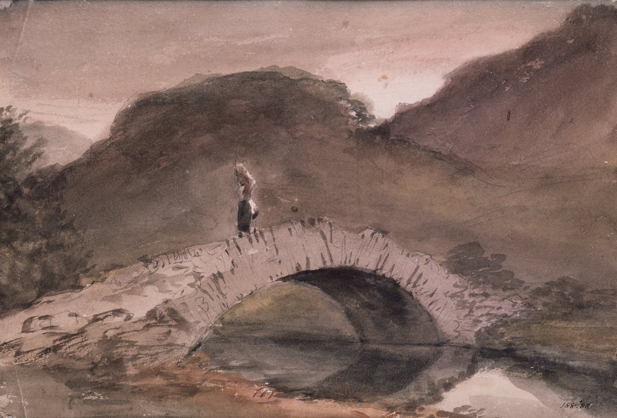 En bro ved Borrowdale av John Constable