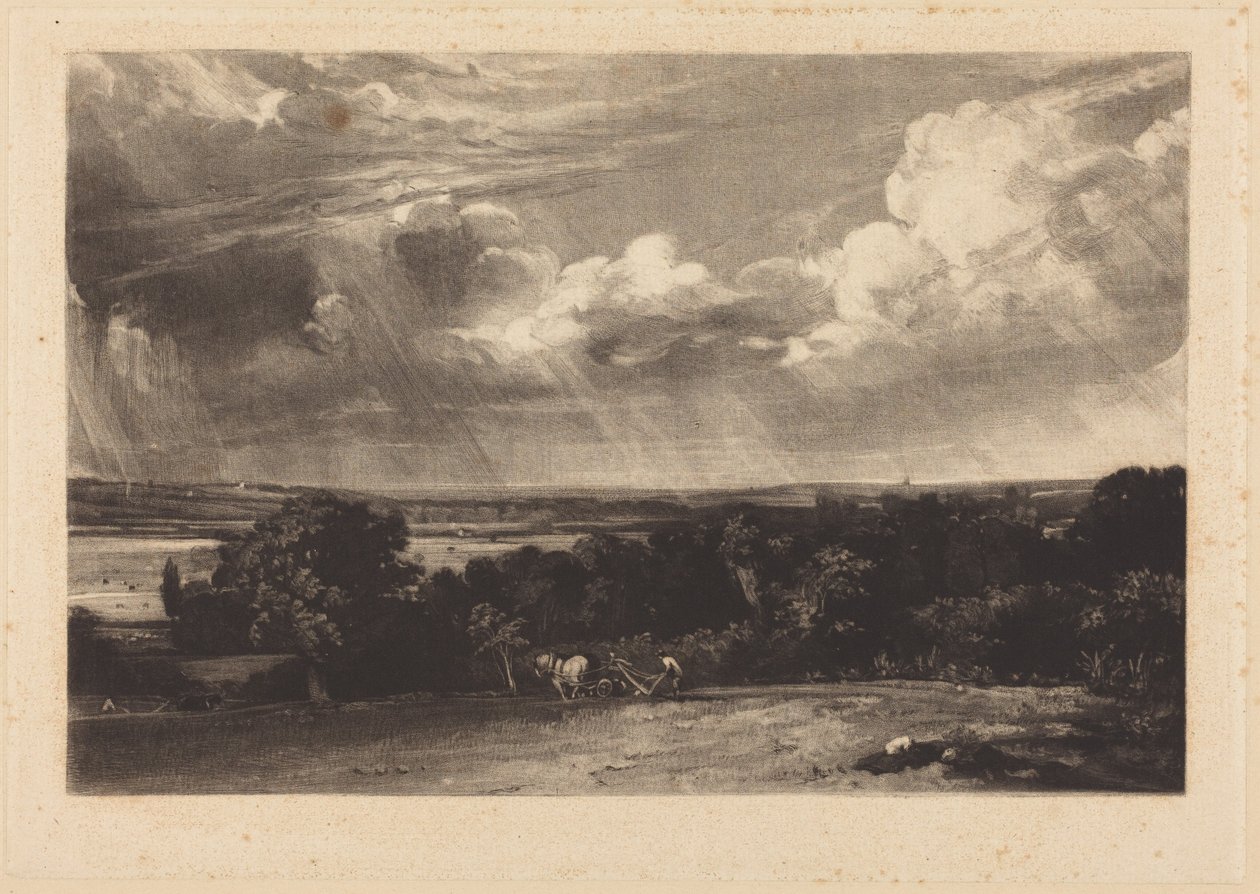 Et sommerlandskap av John Constable