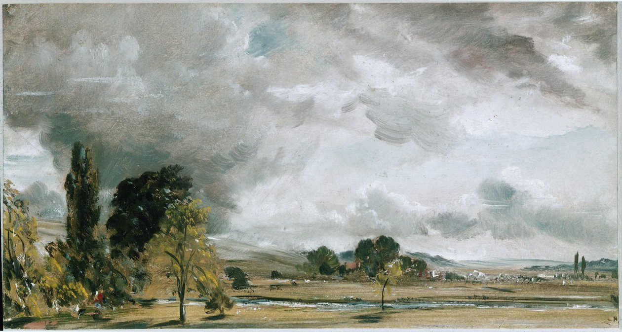 A View at Salisbury, fra Library of Archdeacon Fisher