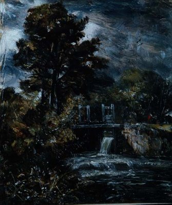 En sluse, kanskje på Stouren av John Constable
