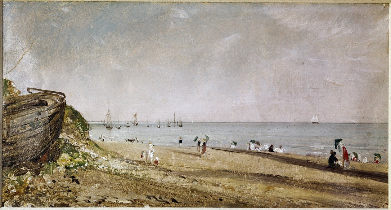 Brighton Beach (olje på lerret av John Constable