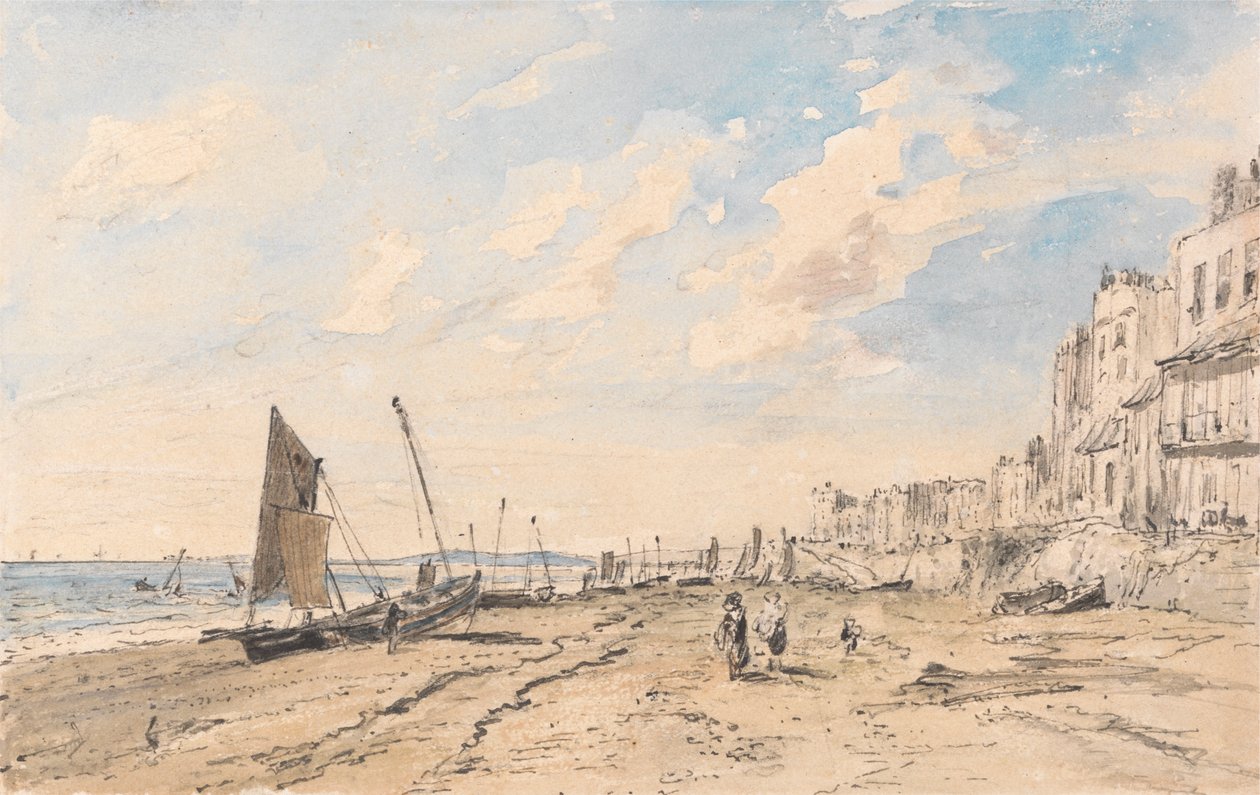 Brighton Beach ser vestover av John Constable