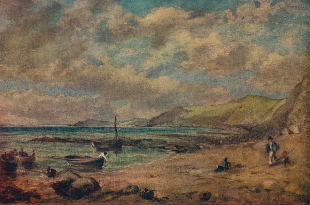 Chesil Beach, sent på 1700-tallet – tidlig på 1800-tallet, 1943. av John Constable