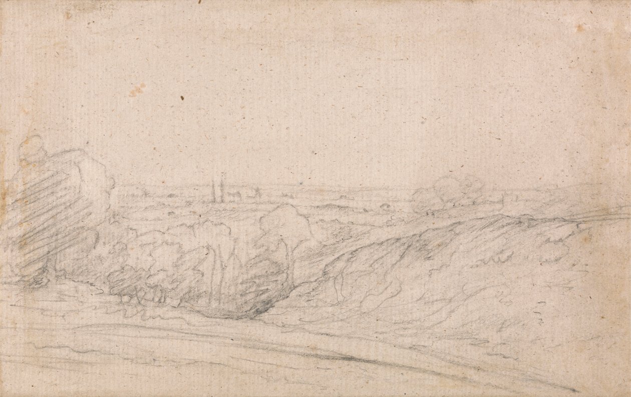 Dedham Vale fra Langham av John Constable