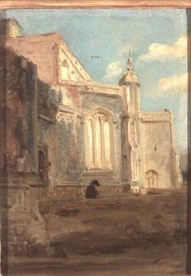 Østre Bergholt kirke av John Constable