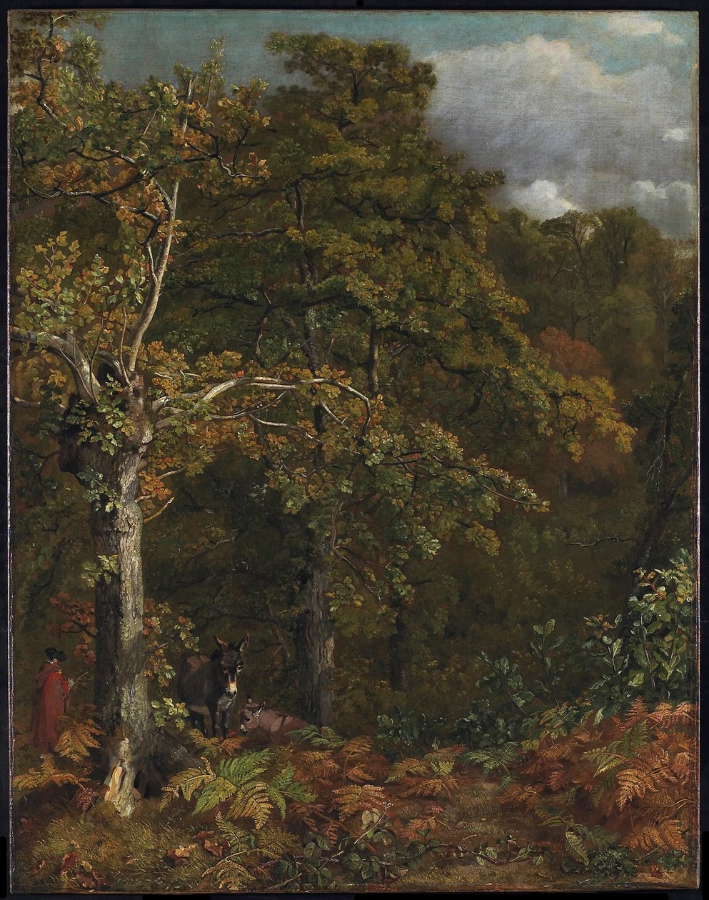 Edge of a Wood, rundt 1816 av John Constable