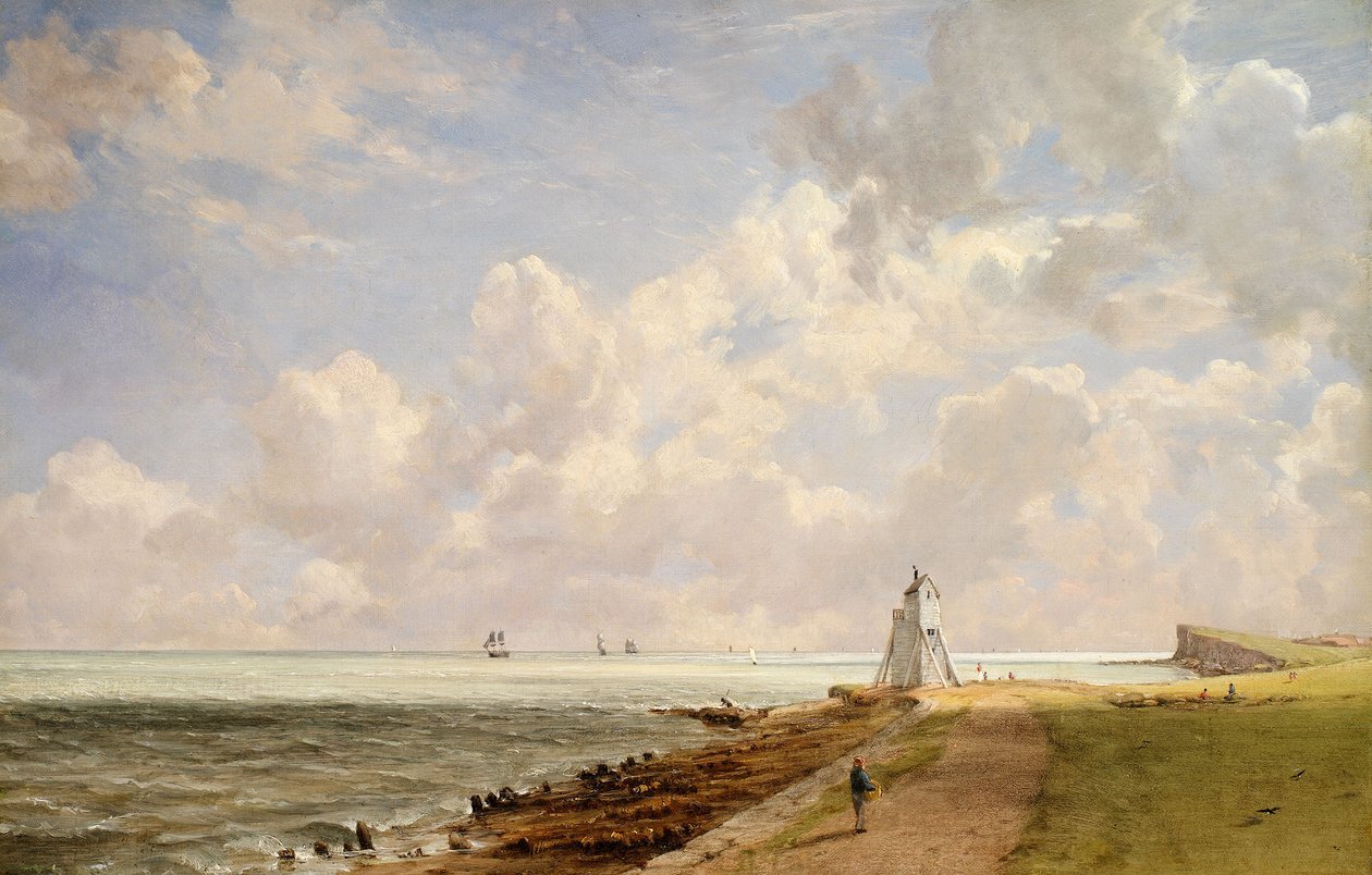 Harwich Lighthouse (olje på lerret) av John Constable