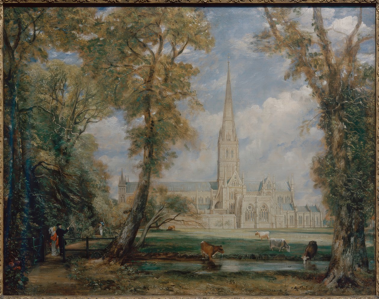 Salisbury katedral av John Constable