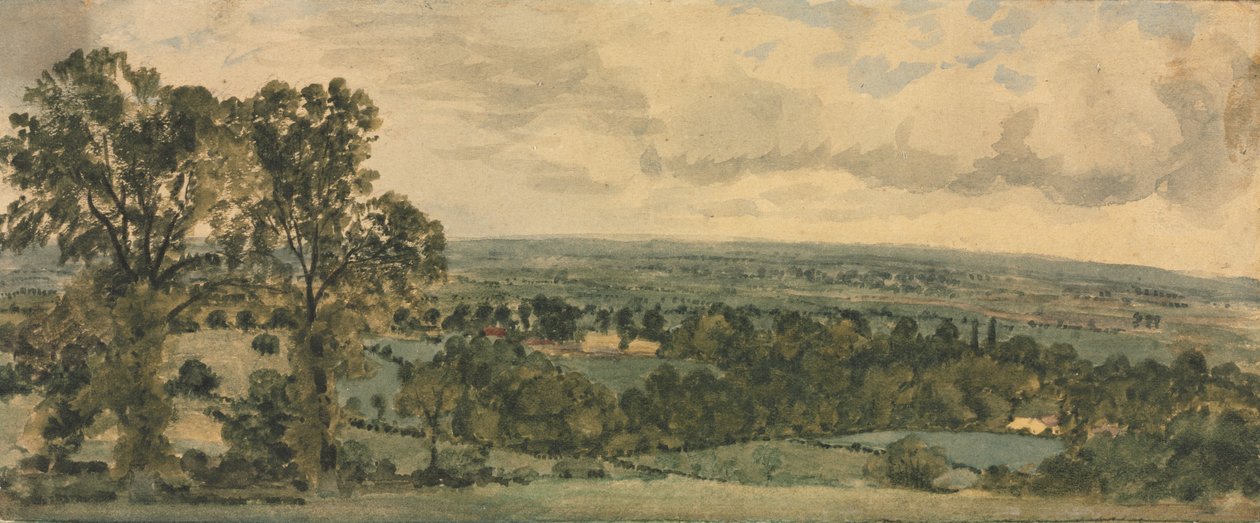 Landskap. av John Constable