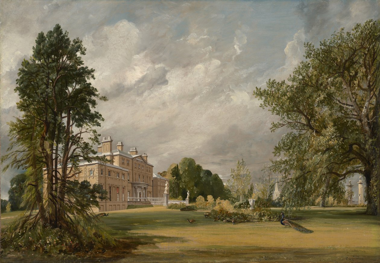Malvern Hall, 1821 av John Constable