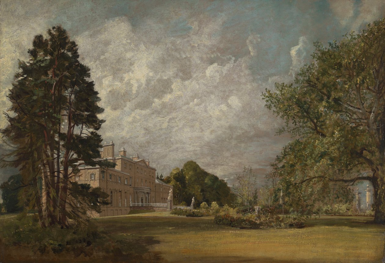 Malvern Hall, Warwickshire av John Constable