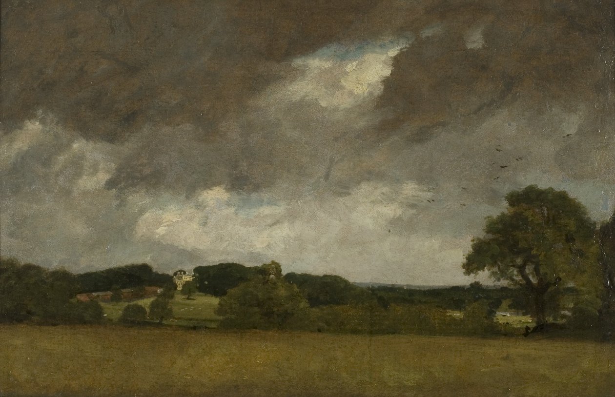 Malvern Hall fra sørvest av John Constable