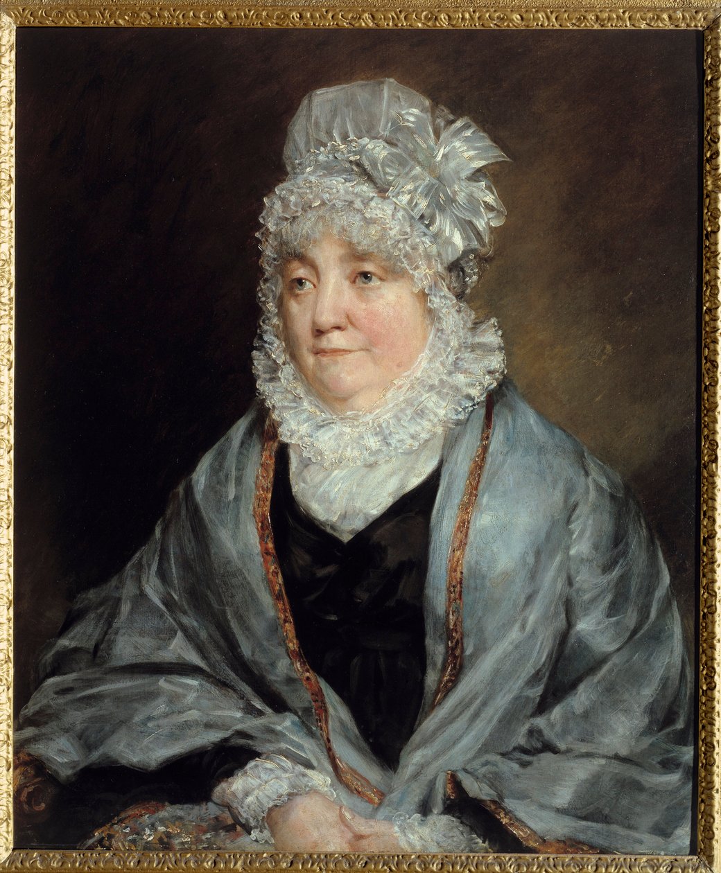 Portrett av fru Tuder. Maleri av John Constable (1776-1837) av John Constable