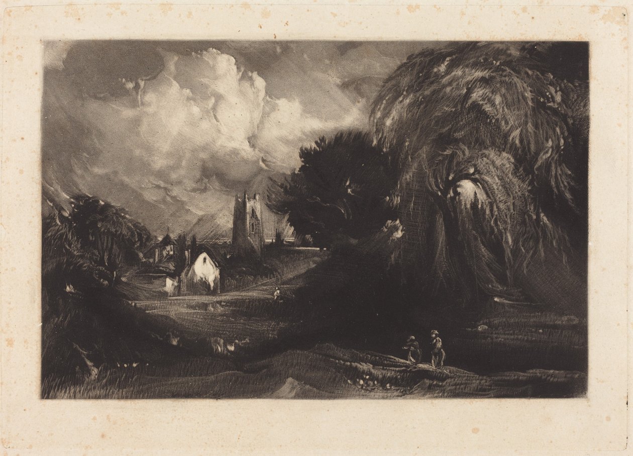 Stoke-by-Neyland av John Constable